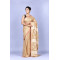 Tea Waste Natural Dye Pure Eri Silk Handloom Saree