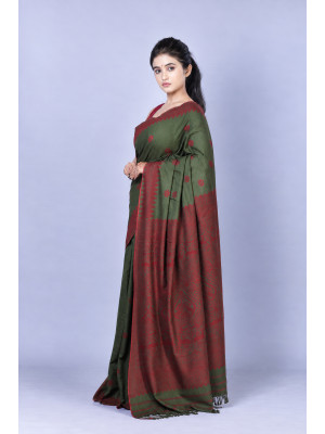 Natural Dye Pure Eri Silk Handloom Saree