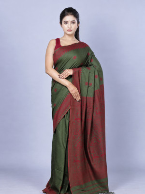 Natural Dye Pure Eri Silk Handloom Saree