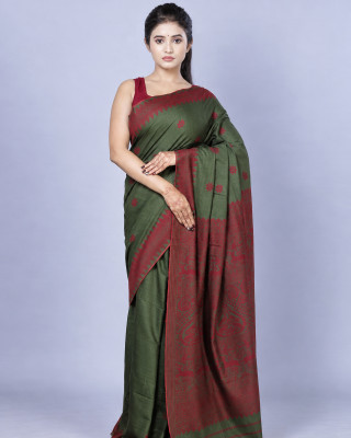 Natural Dye Pure Eri Silk Handloom Saree