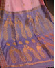 Eri Silk Saree with Zari Peacock