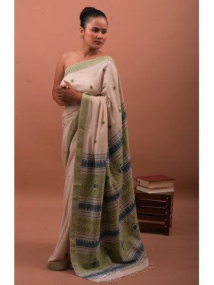ERI PINK SILK SAREE (AHIMSA SILK) ERI PINK SILK SAREE (AHIMSA SILK)