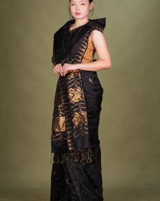 Mulberry Silk Moirangphee Saree