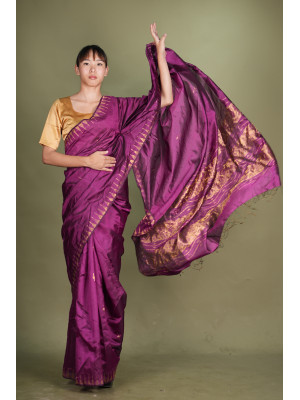 Mulberry Silk Moirangphee Saree