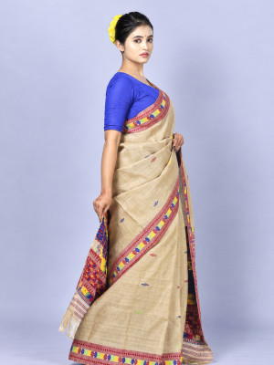 Assam Original Handloom Muga Silk Saree
