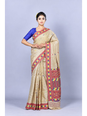 Assam Original Handloom Muga Silk Saree