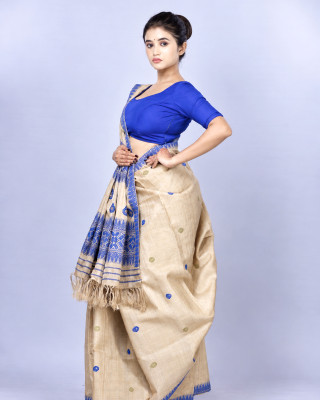 Assam Original Handloom Muga Silk Saree