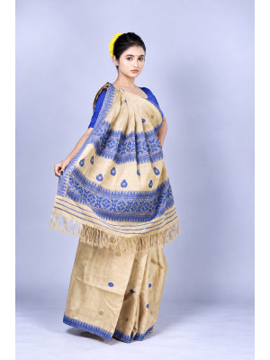 Assam Original Handloom Muga Silk Saree