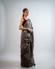 ECONIC MEGHA SAREE - MULBERRY SILK WITH ECOPRINTS