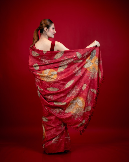 ECONIC AGRI SAREE - MULBERRY SILK 