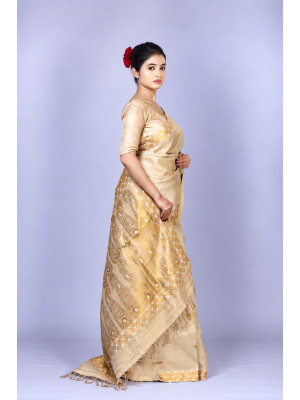 Assam Pure Handloom Muga Silk Saree Assam Pure Handloom Muga Silk Saree