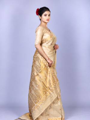 Assam Pure Handloom Muga Silk Saree Assam Pure Handloom Muga Silk Saree