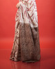 ECONIC MAJISHTHA SAREE - MULBERRY SILK WITH ECO PRINTS