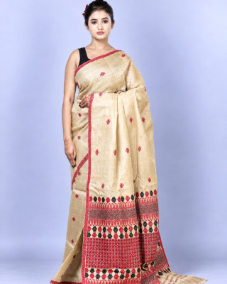 Assam Original Handloom Muga Silk Saree