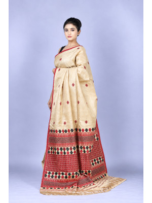 Assam Original Handloom Muga Silk Saree