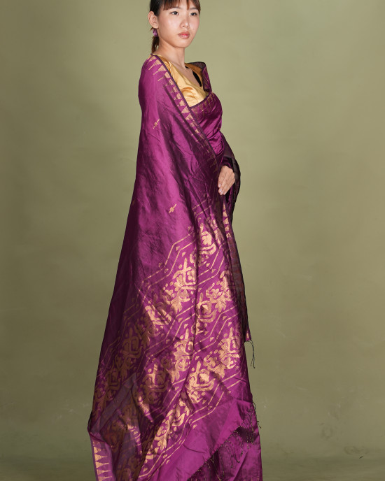Mulberry Silk Moirangphee Saree