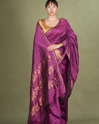 Mulberry Silk Moirangphee Saree