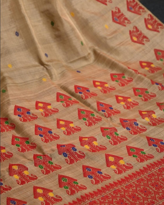 Assam Original Handloom Muga Silk Saree Assam Original Handloom Muga Silk Saree