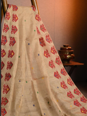 Assam Original Handloom Muga Silk Saree Assam Original Handloom Muga Silk Saree