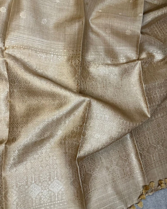 Muga & Eri Sarees (3 Pcs)