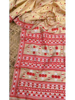 Tussar Silk Assamese Handloom Saree