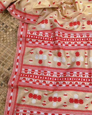 Tussar Silk Assamese Handloom Saree