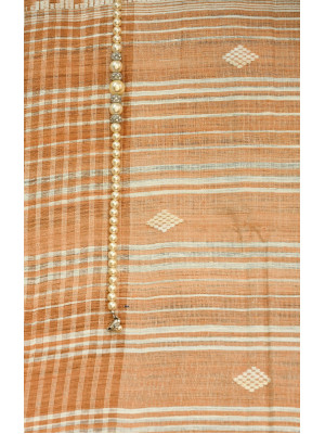 PEACH ERI (AHIMSA) SILK SAREE PEACH ERI (AHIMSA) SILK SAREE