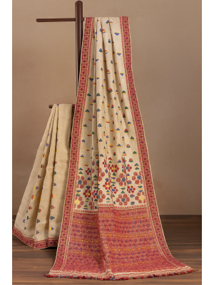 PURE MUGA SILK HANDLOOM SAREE