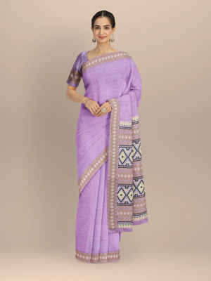 COTTON HANDWOVEN PINKISH SAREE COTTON HANDWOVEN PINKISH SAREE