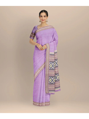 COTTON HANDWOVEN PINKISH SAREE COTTON HANDWOVEN PINKISH SAREE