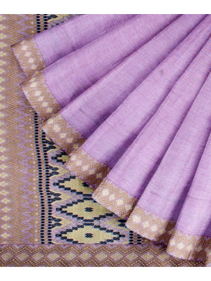 COTTON HANDWOVEN PINKISH SAREE COTTON HANDWOVEN PINKISH SAREE