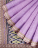COTTON HANDWOVEN PINKISH SAREE COTTON HANDWOVEN PINKISH SAREE