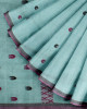 COTTON HANDWOVEN BLUE SAREE COTTON HANDWOVEN BLUE SAREE