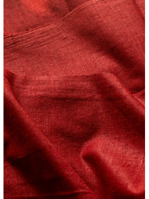 Sappanwood Dyed Eri Silk Fabric  Per Mtr