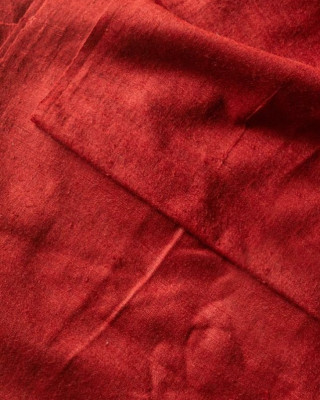 Sappanwood Dyed Eri Silk Fabric  Per Mtr