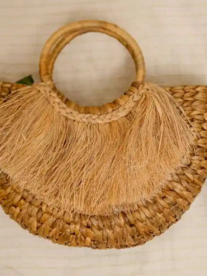 Handmade and Natural Water Hyacinth Bag