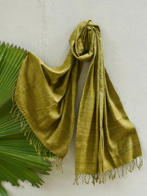 OINION SKIN DYE ERI SILK STOLE OINION SKIN DYE ERI SILK STOLE
