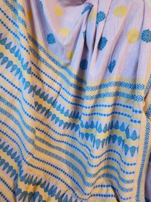 Eri Silk/Ahimsa Lavender Silk  Saree Eri Silk/Ahimsa Lavender Silk  Saree