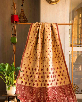 Assamese Muga Silk Saree Assamese Muga Silk Saree