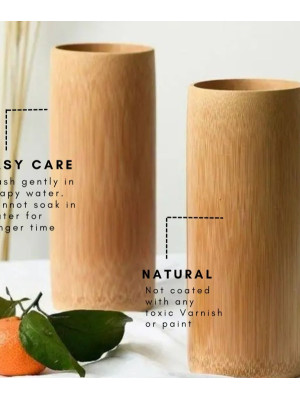 Bamboo Glass Set of 6