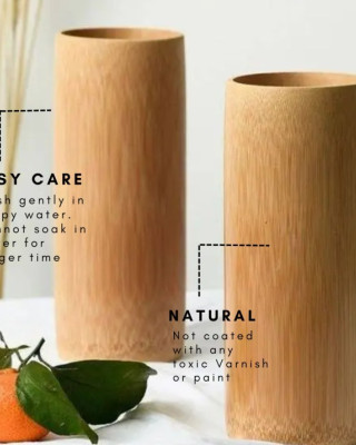 Bamboo Glass Set of 6 Bamboo Glass Set of 6