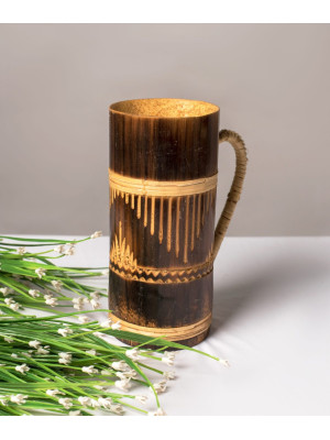 Bamboo Beer Mug Set of 2 Bamboo Beer Mug Set of 2