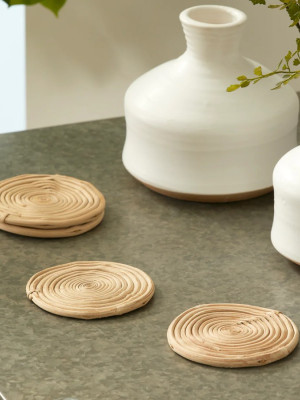 Cane Coaster set of 2