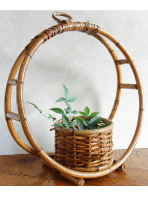 Cane Ring Hanging Planters