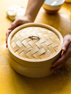 Handcrafted Bamboo Dimsum Box Handcrafted Bamboo Dimsum Box