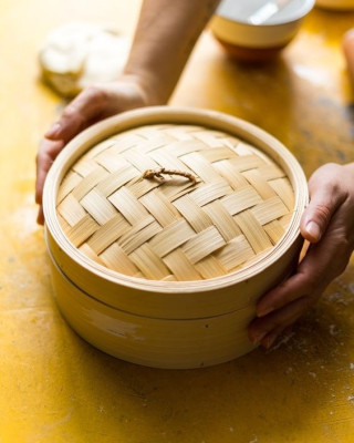 Handcrafted Bamboo Dimsum Box