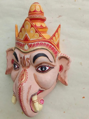 Ganesha Majuli Mukha Mask Ganesha Majuli Mukha Mask