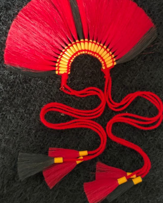 Goat Hair Naga Hair Clip