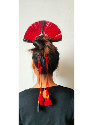 Goat Hair Naga Hair Clip