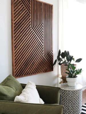 Exquisite Handmade Wooden Wall Panel Exquisite Handmade Wooden Wall Panel